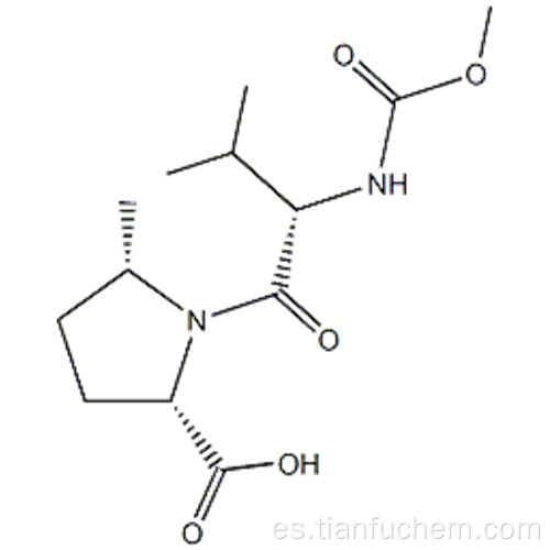 Ácido (2S, 5S) -1 - ((metoxicarbonil) -L-valil) -5-metilpirrolidina-2-carboxílico CAS 1335316-40-9